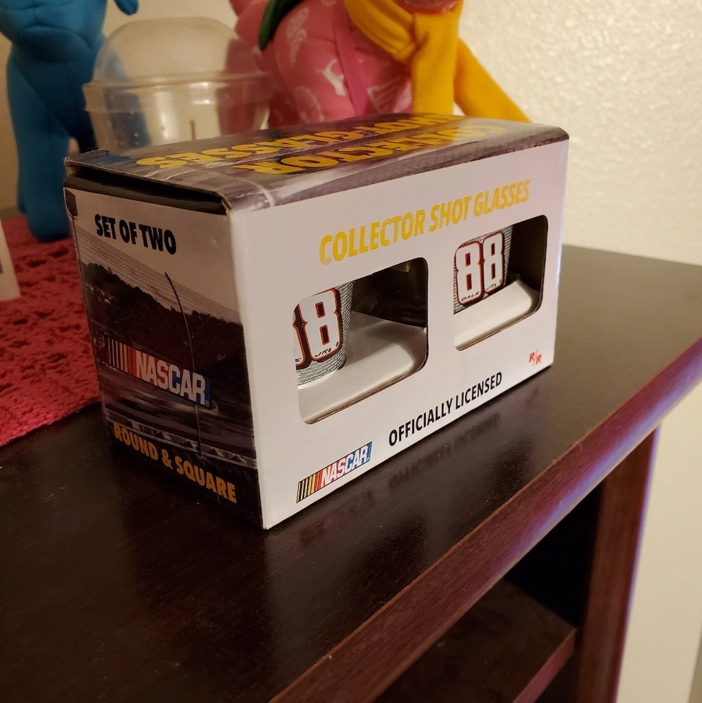 Nascar shot glasses